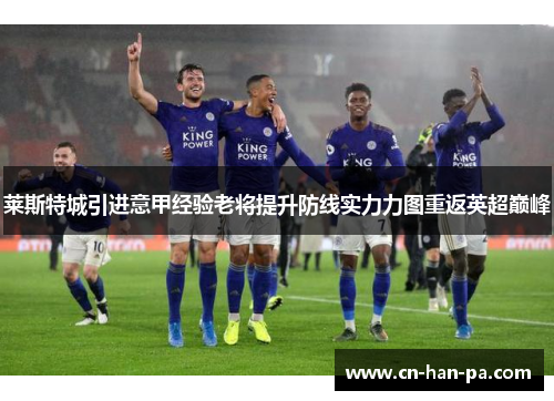 莱斯特城引进意甲经验老将提升防线实力力图重返英超巅峰 莱斯特城引进意甲经验老将提升防线实力力图重返英超巅峰