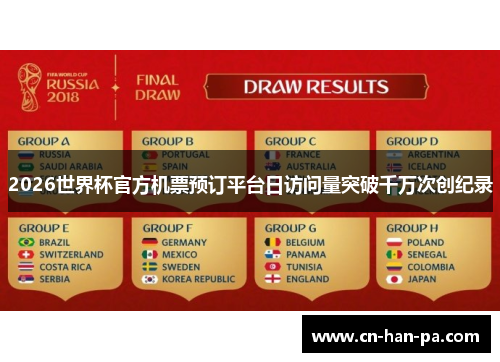 2026世界杯官方机票预订平台日访问量突破千万次创纪录 2026世界杯官方机票预订平台日访问量突破千万次创纪录